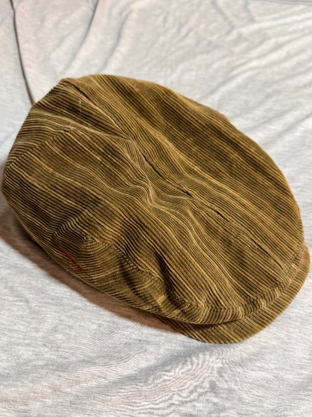 Vintage Diesel Corduroy Newsboy Cap Brown Size II Y2K